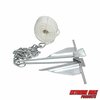 Extreme Max Extreme Max 3006.6719 Complete Slip Ring Anchor Kit w Rope / Anchor Chain / Shackle-#10 / 5 lbs. 3006.6719